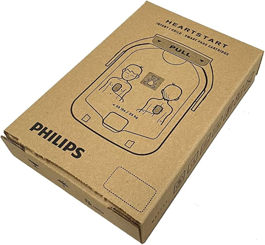 Philips Heartstart HS1 electrodos pediátricos