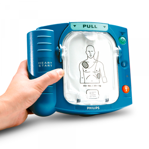 Desfibrilador semi-automático Philips Heartstart HS1 DESA