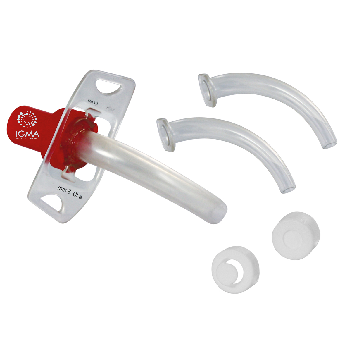 Cánula de traqueostomía fonatoria sin balón con endocánula Biesalski